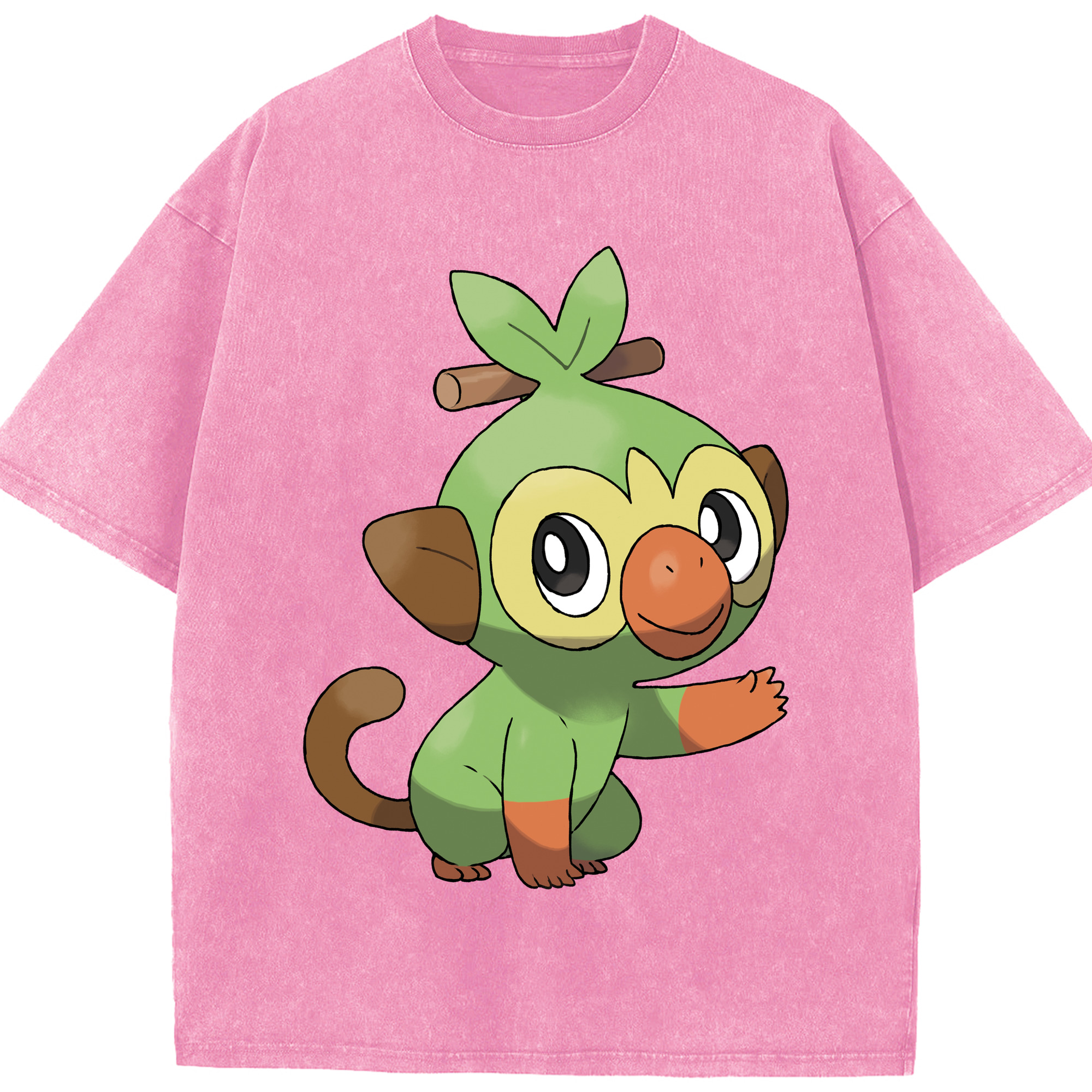 （画像用） ポケットモンスター Pokémon 綿100% ヴィンテージ風 半袖Tシャツ（フロントプリント）